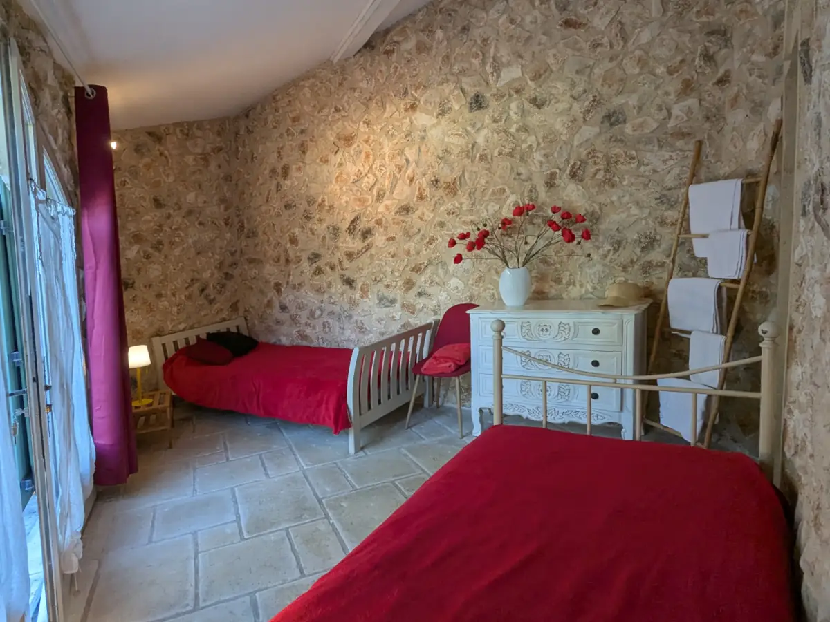 Chambre Les Coquelicots - Mas de l'Île